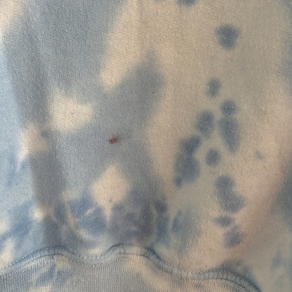 Artist Union Clothing Co Tie Dye Japanese Floral Hooded Sweatshirt Streetwear S - Picture 6 of 6